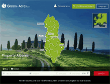 Tablet Screenshot of al.green-acres.com