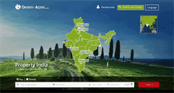 Desktop Screenshot of in.green-acres.com