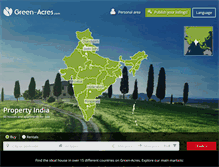Tablet Screenshot of in.green-acres.com