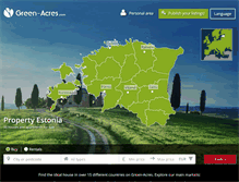 Tablet Screenshot of ee.green-acres.com