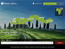 Tablet Screenshot of gm.green-acres.com