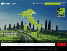 Tablet Screenshot of green-acres.it