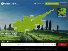 Tablet Screenshot of cy.green-acres.com