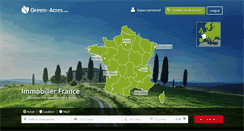 Desktop Screenshot of green-acres.fr
