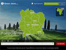 Tablet Screenshot of ci.green-acres.com