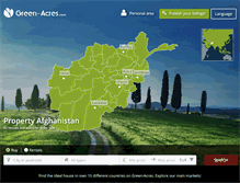 Tablet Screenshot of af.green-acres.com