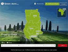 Tablet Screenshot of gh.green-acres.com