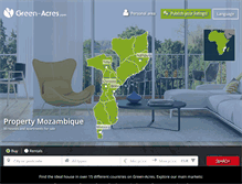 Tablet Screenshot of mz.green-acres.com