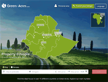 Tablet Screenshot of et.green-acres.com
