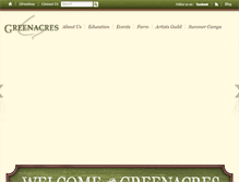 Tablet Screenshot of green-acres.org