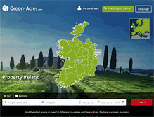 Tablet Screenshot of ie.green-acres.com