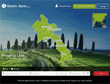 Tablet Screenshot of la.green-acres.com